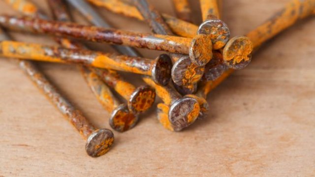 Ilustrasi Paku Berkarat (Sumber : Internet).