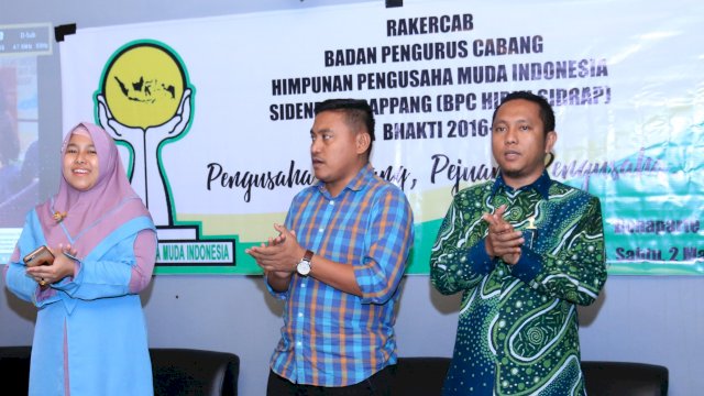 Di Sidrap, Herman Heizer Minta Kader Hipmi Lahirkan Pengusaha Baru