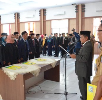 Lantik 60 Pejabat Lingkup Pemkab Soppeng, Ini Pesan Andi Tenri Sessu