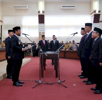 Tiga Jabatan Dilingkup Pemprov Sulsel Alami Pergeseran, Andi Sudirman Tekankan Kerja Efektif dan Efisien