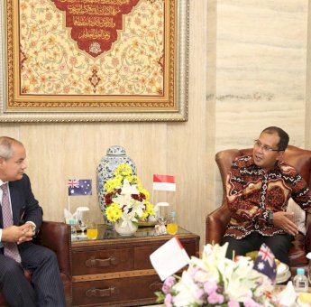 Wali Kota Gold Coast Australia Temui Danny Pomanto, Ini yang Dibahas