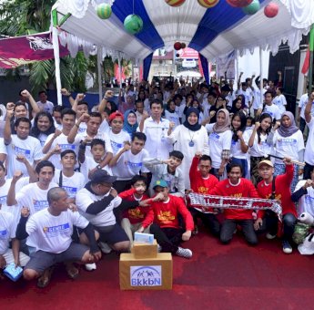 Lagu Wajib PSM Makassar Sambut Kedatangan Aliyah Mustika di Pongtiku