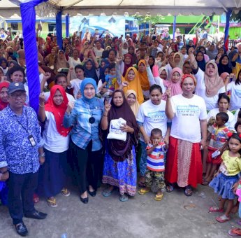 Kunjungi Warga Pulau Barrang Lompo, Aliyah Mustika : Sekolahkan Anakta Baik-baik