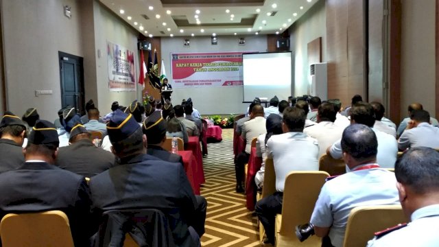 Pengukuhan pengurus regional IPKEMINDO wilayah Indonesia Timur, Senin (11/03/2019).