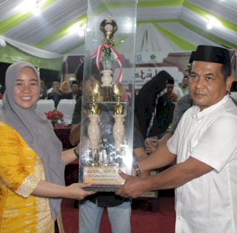 Kecamatan Lalabata Raih Juara Umum STQH Tingkat Kabupaten, Ini Pesan Sekda Soppeng