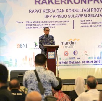 Nurdin Abdullah Ajak Pelindo dan Apindo Bahas Pengembangan Usaha di Sulsel