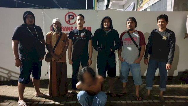 Nasri Alias Malang (35), pencuri sapi berhasil diringkus oleh Sat Resmob Polres Bone, Kamis (28/03/2019).