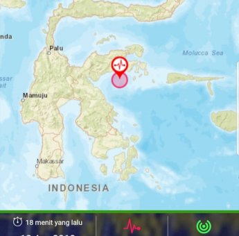 BMKG Cabut Peringatan Potensi Tsunami di Banggai Sulteng