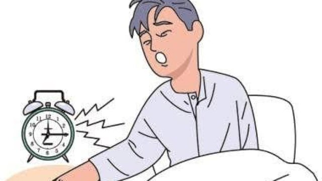 Ilustrasi bangun kesiangan. (Sumber Internet)