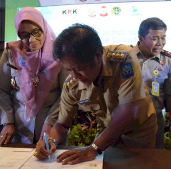 Tingkatkan PAD, Bupati Soppeng Tanda Tangani MoU dengan Bank Sulselbar dan BPN