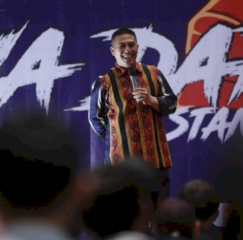 Wakil Wali Kota Makassar Ramaikan Pentas Stand Up Comedy