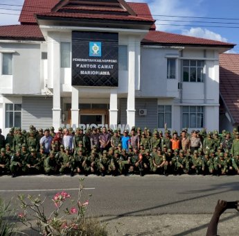 Linmas Kabupaten Soppeng Siap Amankan Pemilu