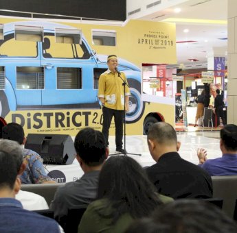 Wakil Wali Kota Makassar Buka Event Bazar District 2.0 di Phinisi Point