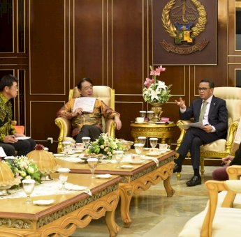 Nurdin Abdullah dan Konjen Jepang Bahas Potensi Kerja Sama di Sulsel