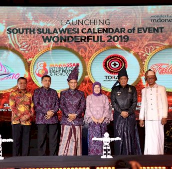 Hadiri Launching Kalender Event Sulawesi Selatan, Danny : Budaya dan Teknologi Robotik Akan Hadir di F8 2019