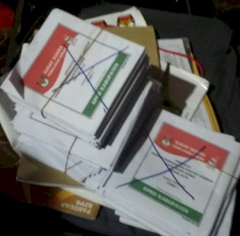 Caleg di Gowa Coret-Coret Surat Suara, LSM Intai : Kami Lapor Ke Bawaslu