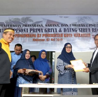 Pengembang Serahkan PSU, Danny Pomanto : Ini Wajib Dicontohi Developer Lainnya