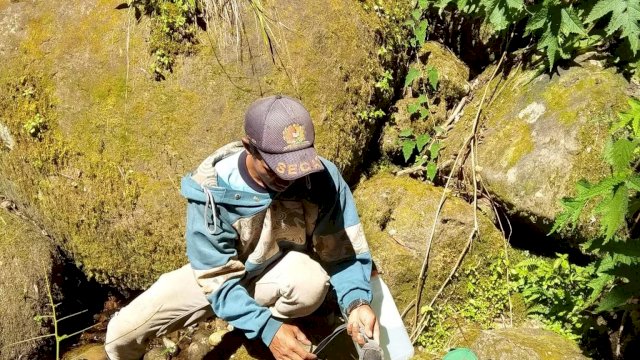 Penemuan mayat di Gunung Bawakaraeng, Selasa (21/05/2019). (FOTO : Facebook Zul Syamsumarlin)