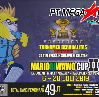 Marioriwawo Cup II Segera Digelar, 24 Tim Terbaik Sulsel Akan Berlaga di Lapangan Hikmat Takalala