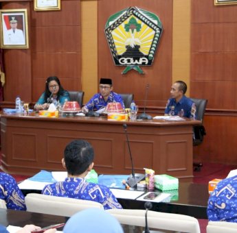 Buka Pembahasan Draft JRA NKNK 2019, Ini Kata Sekda Gowa