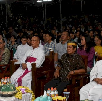 Bupati Soppeng Bicara Toleransi Umat Beragama di Hadapan Ribuan Umat Kristen