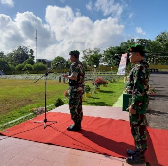 Dandim 1423 Pimpin Upacara HKN Ke-111 di Kantor Bupati Soppeng