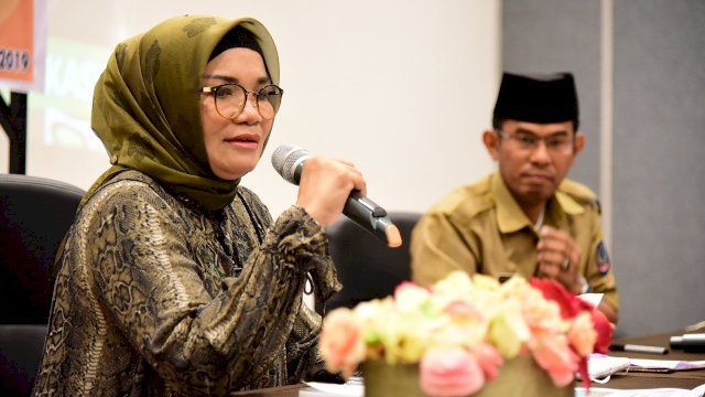 Ketua TP PKK Sulsel, Liestiaty F Nurdin.