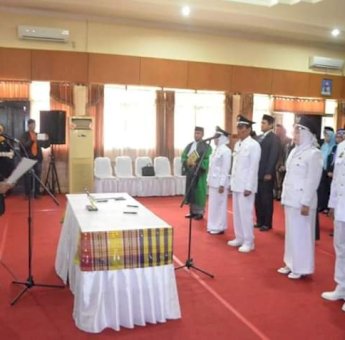 Lantik Empat Kepala Desa, Ini Pesan Bupati Soppeng