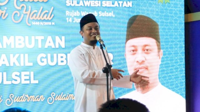 Wakil Gubernur Sulawesi Selatan, Andi Sudirman Sulaiman.