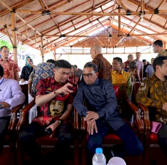 Nurdin Abdullah dan Adnan Purichta Saling Puji