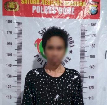 Polisi Bekuk Pemuda Pengedar Narkoba di Bone