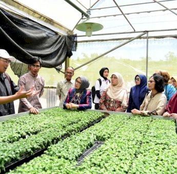 Mufida Jusuf Kalla dan Istri Ma’ruf Amin Kunjungi Kota Wisata Malino