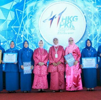 Desa Tapong Enrekang Raih Juara &lsquo;Upakarti Utama Pertama&rsquo; Pada Peringatan HKG PKK Nasional Ke-47