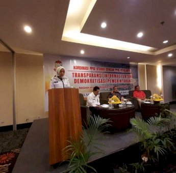 Humas Pemkot Makassar Gelar Koordinasi PPID Utama Dengan Pembantu