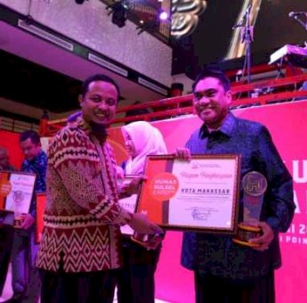 Humas Pemkot Makassar Raih Penghargaan Kemitraan Media Terbaik Tahun 2019