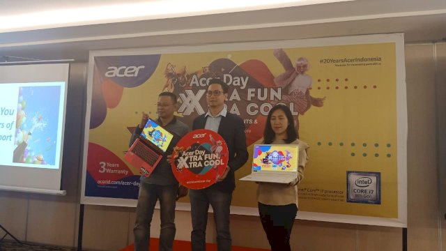 Event Acer Day Xtra Fun Xtra Cool, di Hotel Golden Tulip Makassar, Kamis (25/07/2019