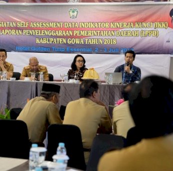 Pemkab Gowa Gelar Self Assessment IKK LPPD 2018