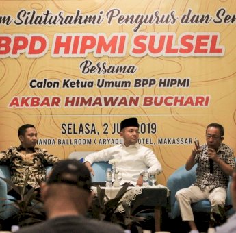 Kunjungi Makassar, Caketum AHB Temui Pengurus dan Senior BPD Hipmi Sulsel