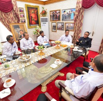 Perbaiki Kualitas Pembangunan di Sulsel, INKIDO Temui Nurdin Abdullah