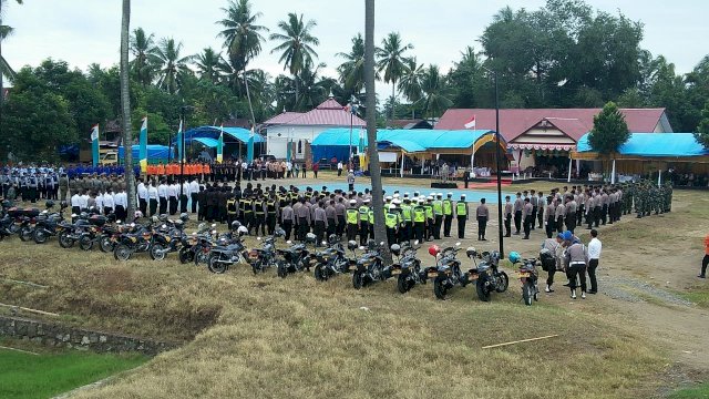 HUT Bhayangkara Ke-73, Polres Soppeng Gelar Upacara dan Syukuran