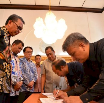 Perusda Sulsel Kerjasamakan Pemanfaatan Tanah Kavling dengan PT Kima dan PT Maruki
