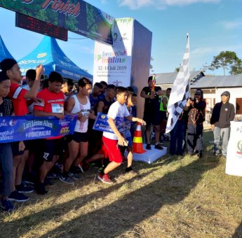 Ratusan Peserta Lari Lintas Alam Ikut Ramaikan Beautiful Malino