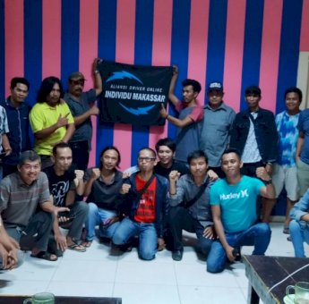 Driver Online Individu Makassar dan RNPO Sulsel Nyatakan Tidak Terlibat Aksi Demo di Kantor Grab
