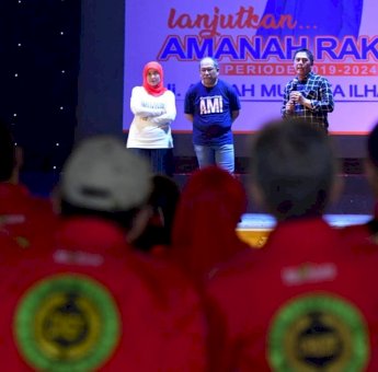 IAS, Aliyah dan Deng Ical Kumpulkan Ribuan Tim Se Kota Makassar