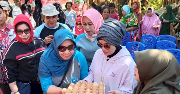 Jelang Idul Adha 1440 H, PKK Sulsel dan Dinas Ketahanan Pangan Gelar Bazar Murah