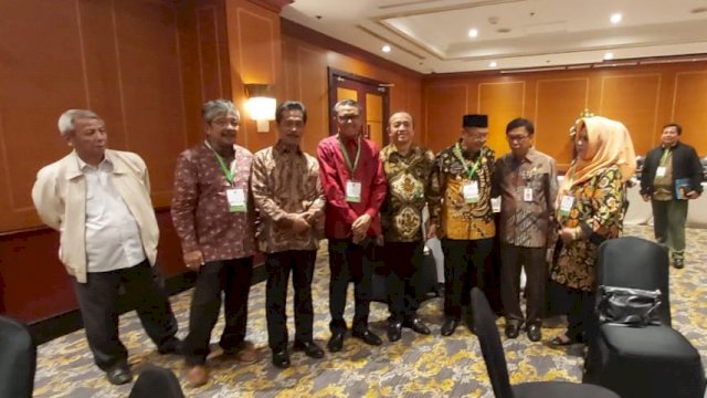 Gubernur Sulsel Prof. Nurdin Abdullah, Rapat Koordinasi Percepatan Program Agraria, Penyelesaian Penguasaan Tanah di Kawasan Hutan dan HPK Tidak Produktif sebagai Sumber Tanah Obyek Reformasi Agraria dari Kawasan Hutan, di Hotel Borobudur, Jakarta, Senin (05/08/2019).