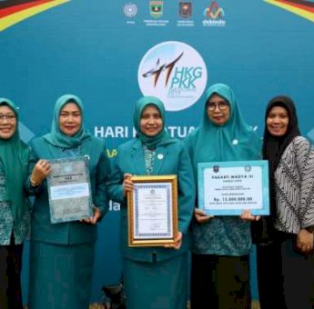 TP PKK Kota Makassar Raih Pakarti Madya III