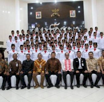 Iqbal Suhaeb Apresiasi Paskibraka Kota Makassar 2019