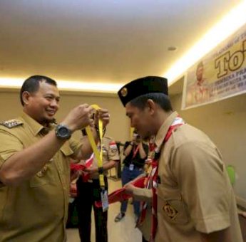 Iqbal Buka Training Of Trainer Pembina Pramuka Makassar
