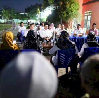 Iqbal Suhaeb Temui Warga Langganan Banjir di Mangga III Paccerakkang